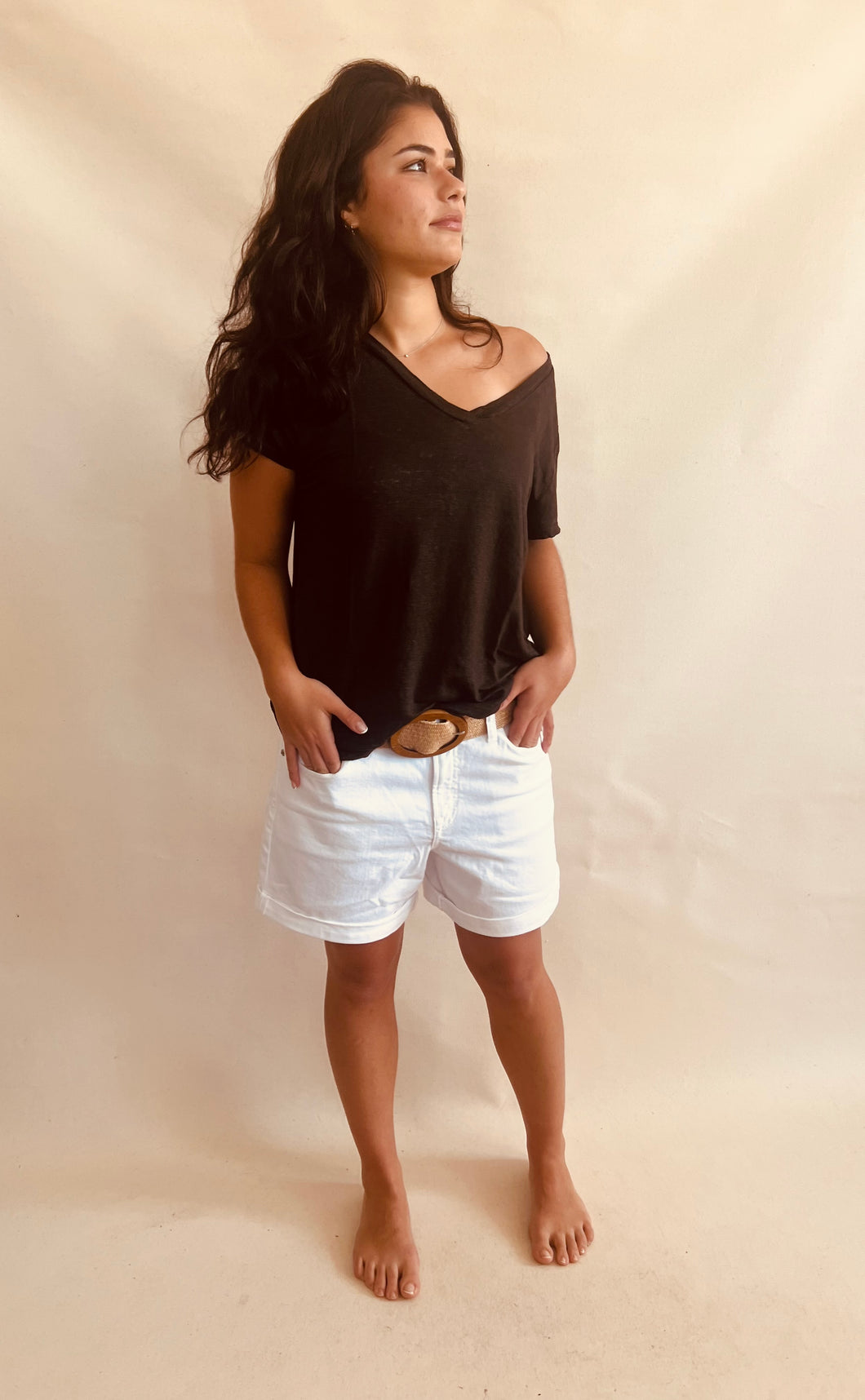 Adel Linen Teeshirt Cafe