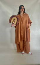 Judith Shirt Dress Camel