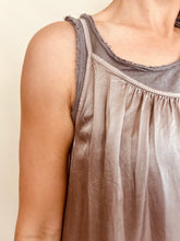 Adel Linen Tank Taupe