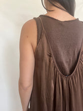 Adel Linen Tank Choco