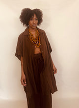 Judith Shirt Dress Chocolat