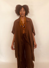 Judith Shirt Dress Chocolat