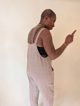 Heather Linen Overall Beige