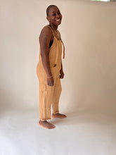 Heather Linen Overall Camel
