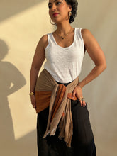 Adel Linen Tank in White