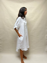 Margo Shirt Dress White