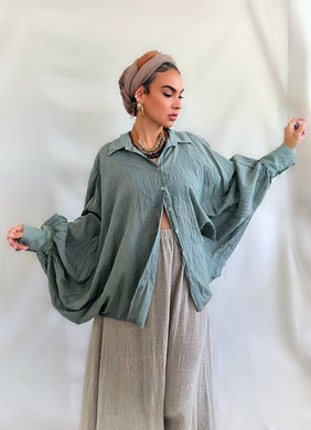 Mona Blouse in Sage