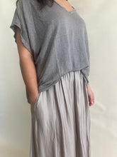 Juliette Silk Skirt Taupe