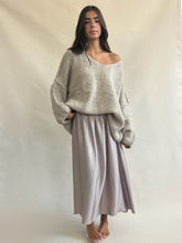 Cloud Vneck Sweater Beige