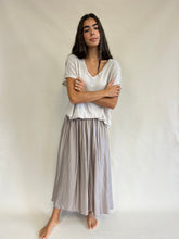 Juliette Silk Skirt Taupe