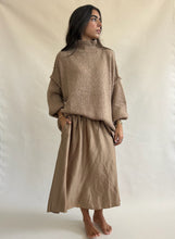 Juliette Silk Skirt Camel