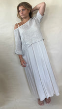 Zoe Linen Gauze Crop top Beige