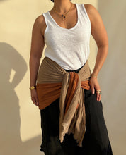 Adel Linen Tank in White