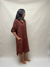 Margo Shirt Dress Rusty