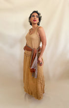 Adel Linen Tank in Camel