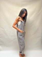 Heather Linen overall Taupe