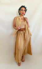 Adel Linen Tank in Camel