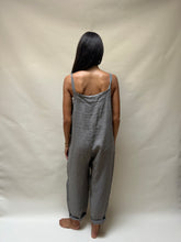 Heather Linen overall Taupe