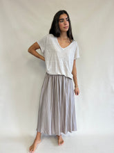 Juliette Silk Skirt Taupe