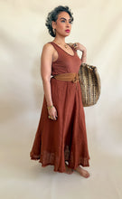 Adel Linen Tank in White