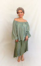 Paola Blouse in Sage