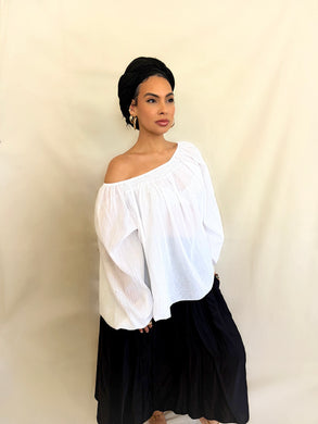 Paola Blouse in White