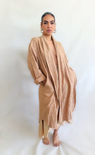 Georgia Linen Duster in Burgundy