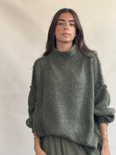 Cloud crewneck sweater green