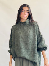 Cloud crewneck sweater green