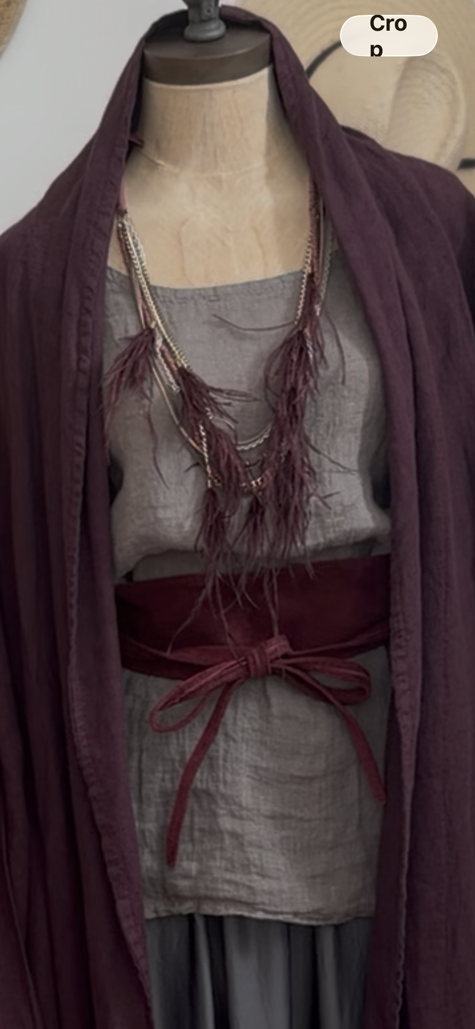 Wrap Suede Belt