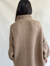 Cloud crewneck sweater camel