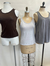 Adel Linen Tank Beige