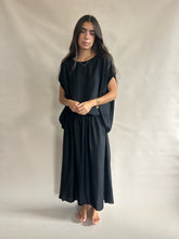 Juliette Silk Skirt in Black