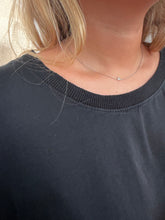 Juliette Silk Tee Black