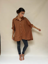 Monette Shirt  Dark Camel