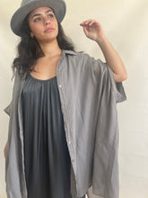 Gigi Silky Dress Grey